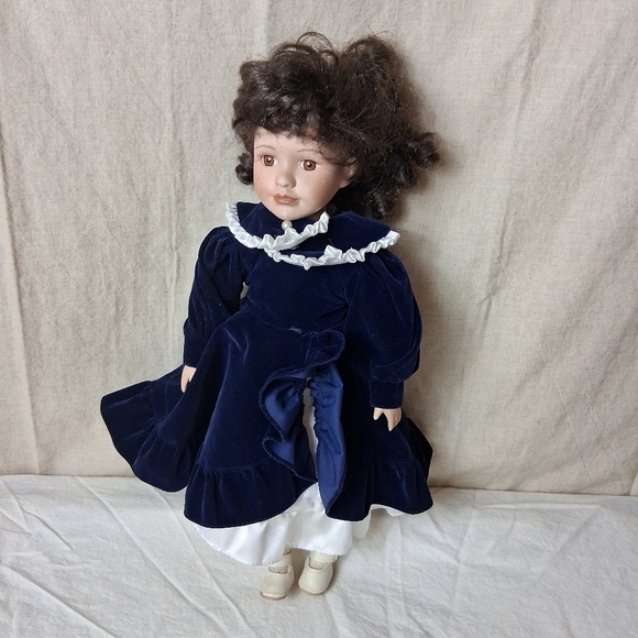 Vintage Other - Porcelain Doll 15 Inch